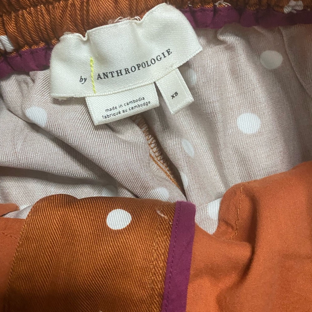 Anthro NWT cropped pants - Picture 4 of 4